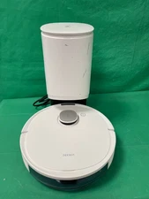 EcoVacs DEEBOT NEO+ Vacuum and Mop Robot in White Auto-Empty Station