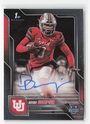 2025 Bowman University Chrome #BCA-DDA Devon Dampier Prospect Autographs
