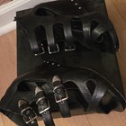 Dolce Vita Women's Black Leather Open Toe Strappy Ankle Strap Buckle US 8.5 M — photo 9