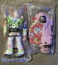 1999 Burger King Disney Pixar Toy Story Buzz Lightyear  Hamm Sealed Toy Lot