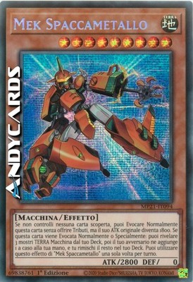 MEK METALLSPALTER (Metalcruncher Machine) Secret Prisma   MP21 IT094   1Ed