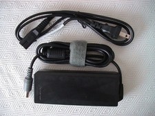 Genuine OEM Lenovo 90W 20V 4.5A AC Round Tip 92P1109 Adapter Charger w/ AC cord