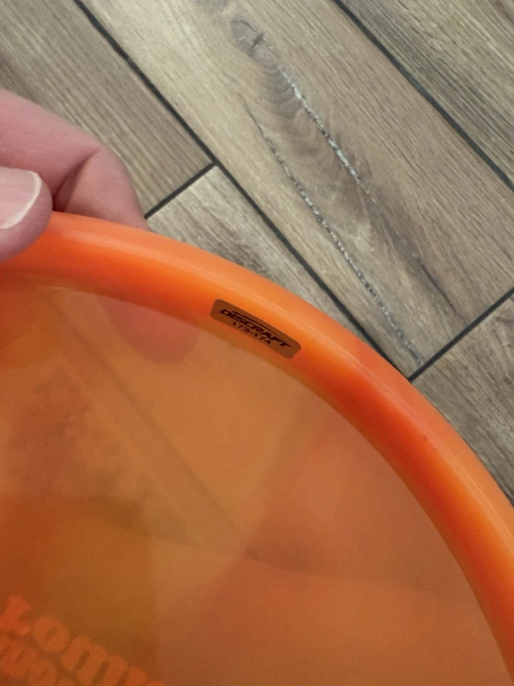 Discraft North Cove Luna Z Swirl Orange New 173-174g 2020 Tour Series Remake - Image 3 of 3