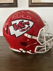 Patrick Mahomes Signed Full Size Authentic Helmet Beckett Witnessed