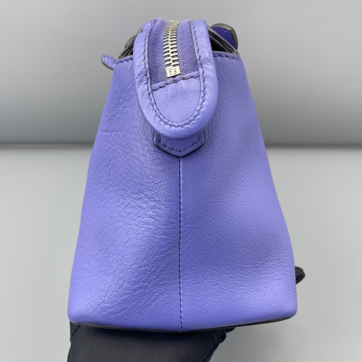 Fendi By The Way Medium Haze Blue Calfskin Top Handle Bag | eBay