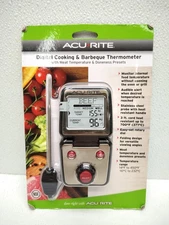 AcuRite 00277 Digital Meat Thermometer With Wired Probe For The Oven or a Grill