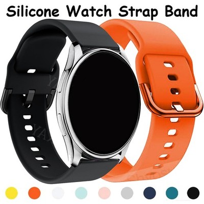 Silikon Armband für Samsung Galaxy Watch 7 6 5 4 3 40-47mm Classic Active Ersatz