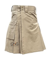 Men's Scottish Hot Selling Tactical Utility Kilts Ripstop Cotton Tactical Kilt