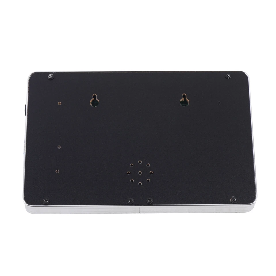 Digital Clock LED Digital with Wall Clock Date Calendar Temperature Display Black 220V - Image 3 of 4