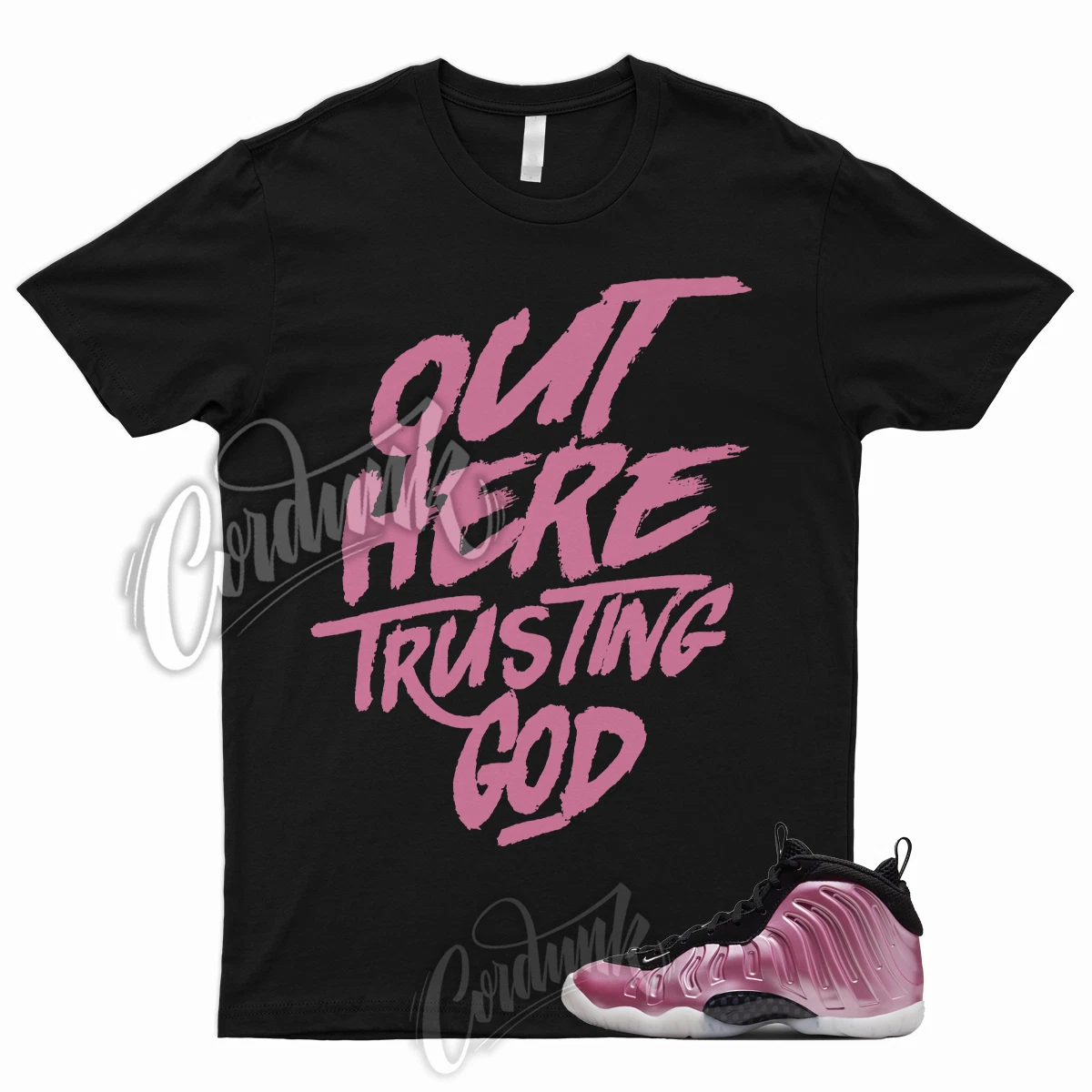 pink foamposite shirt