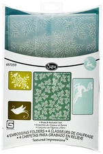Sizzix Birds & Reindeer Emboss 4-pk set #657259 Retail $12.99 by BasicGrey 