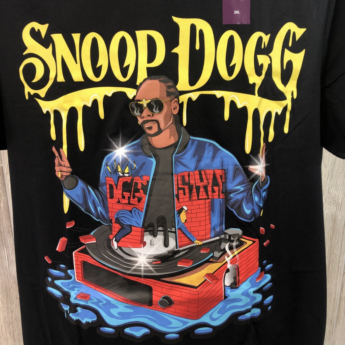 Snoop Dogg 長袖カットソー ダークブルー サイズX L USED Snoop Dogg