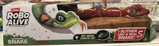 Zuru Robo Alive Robotic Snake Light Up Real Robotic Realistic Pet Slithering toy