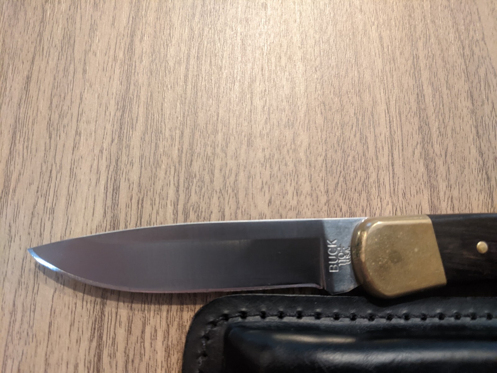 Buck knife 110 Case Included eBay