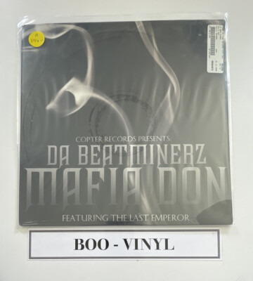 SEALED ~Da Beatminerz~The Last Emperor - Mafia Don 12  hip hop vinyl record mint