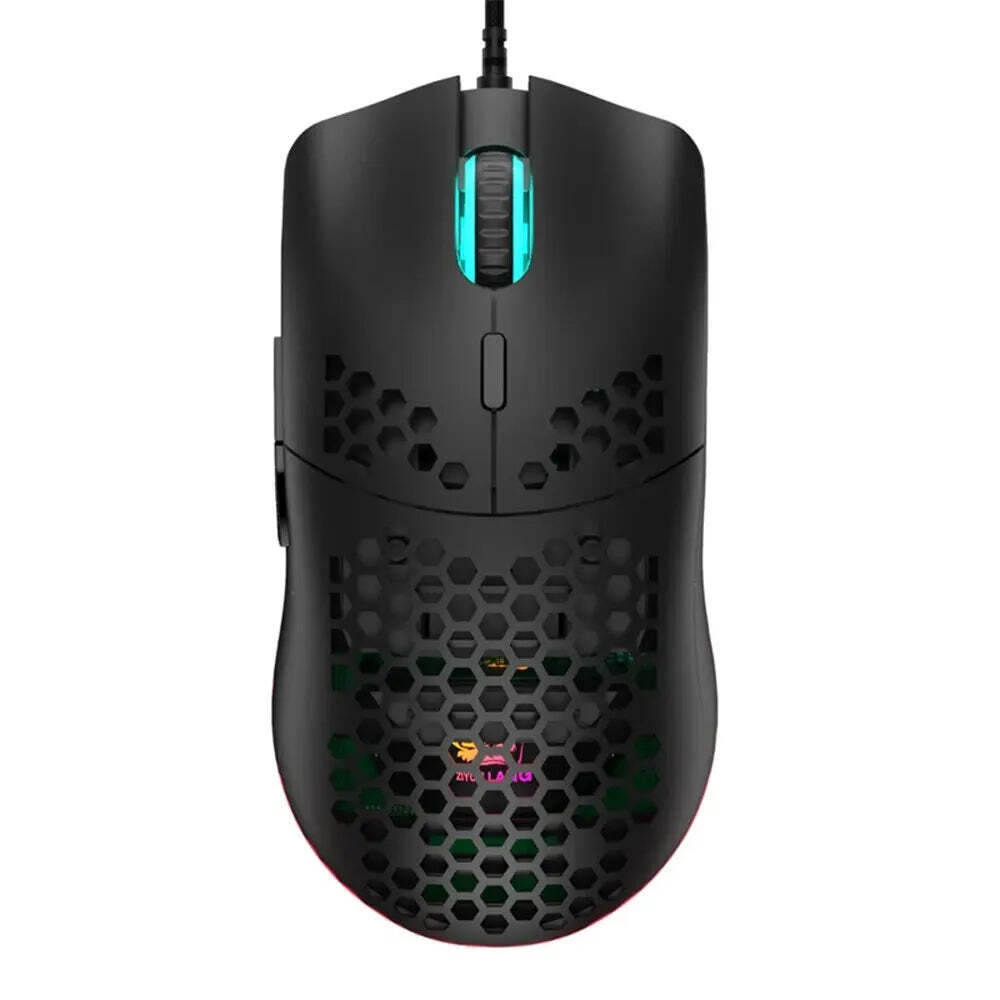 M1 69g Ultralight RGB Gaming Mouse with Honeycomb Design and Chroma Backlight