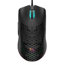 M1 Wired Lightweight Gaming Mouse 69g Ultralight Honeycomb Shell RGB Chroma Back