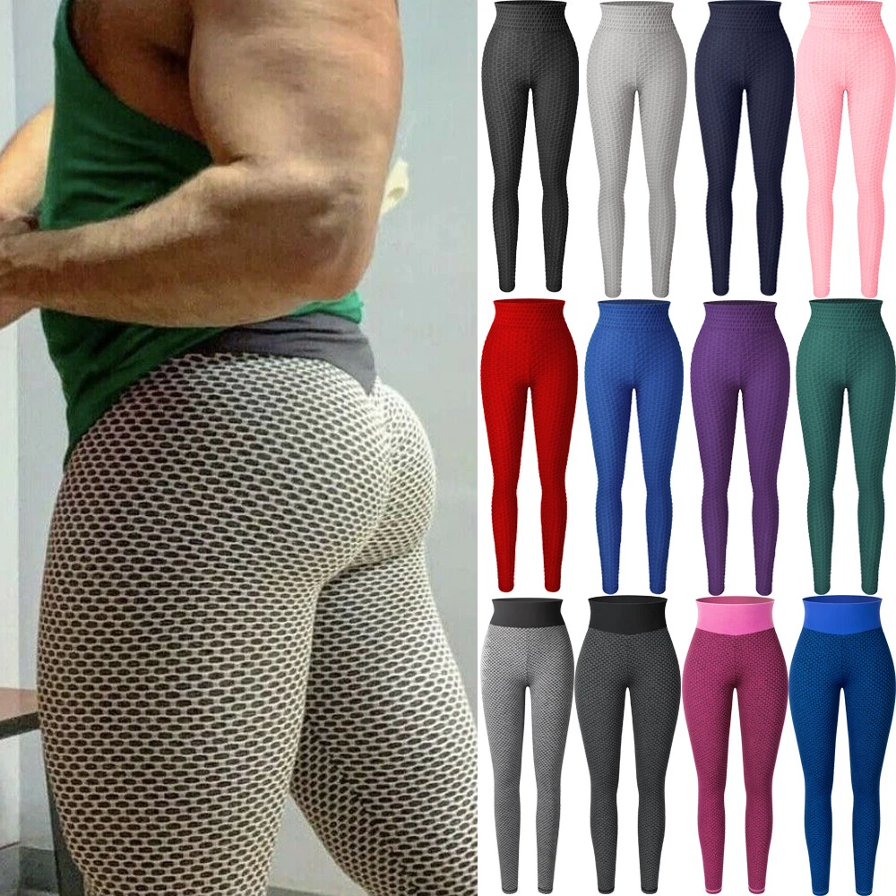 Men Tik Tok Leggings Compression Bum Butt Lift Pants Jogging Sport