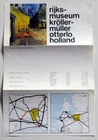 Vintage Tourist Brochure Leaflet HOLLAND Rijks Museum 70's Van Gogh Flyer
