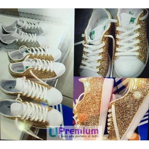 Stan Smith Glitter Gold [Custom Product] ORIGINAL SHOES 100%® IT