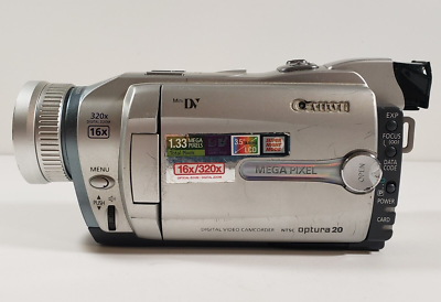 Canon Optura 20 Mini DV Digital Video Recorder Camcorder - For