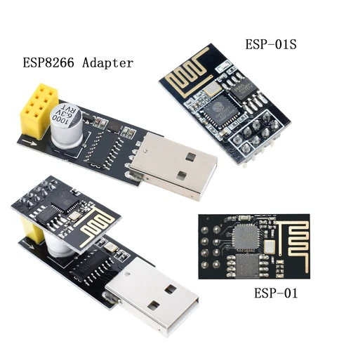 ESP-01 ESP-01S CH340G USB to ESP8266 Serial Wifi Development Adapter Module NEW