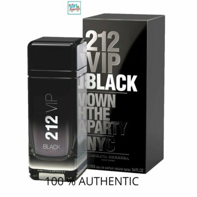212 VIP Black by Carolina Herrera Men 3.4 oz / 100ml EDP Spray