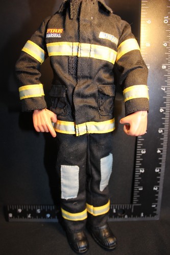 Figura de acción/muñeca masculina LANARD - Bombero de bomberos - cabello marrón y ojos marrones - Imagen 3 de 5