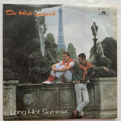 Style Council - Long Hot Summer - 7'' near mint - mit Promosheet