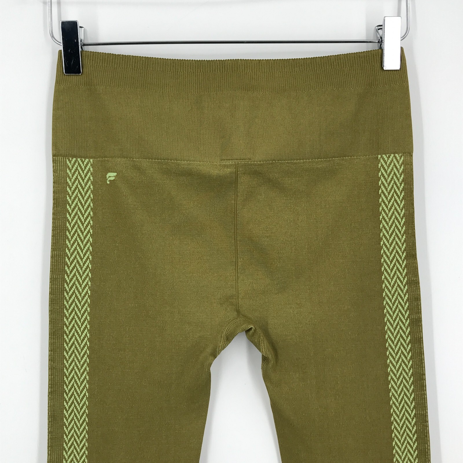 Fabletics Womens Pants Medium Green Leggings Comp… - image 14