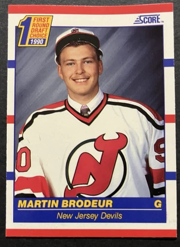 1990 Hockey Score Premium MINT WRAPPER  #439 Martin Brodeur RC Rookie 