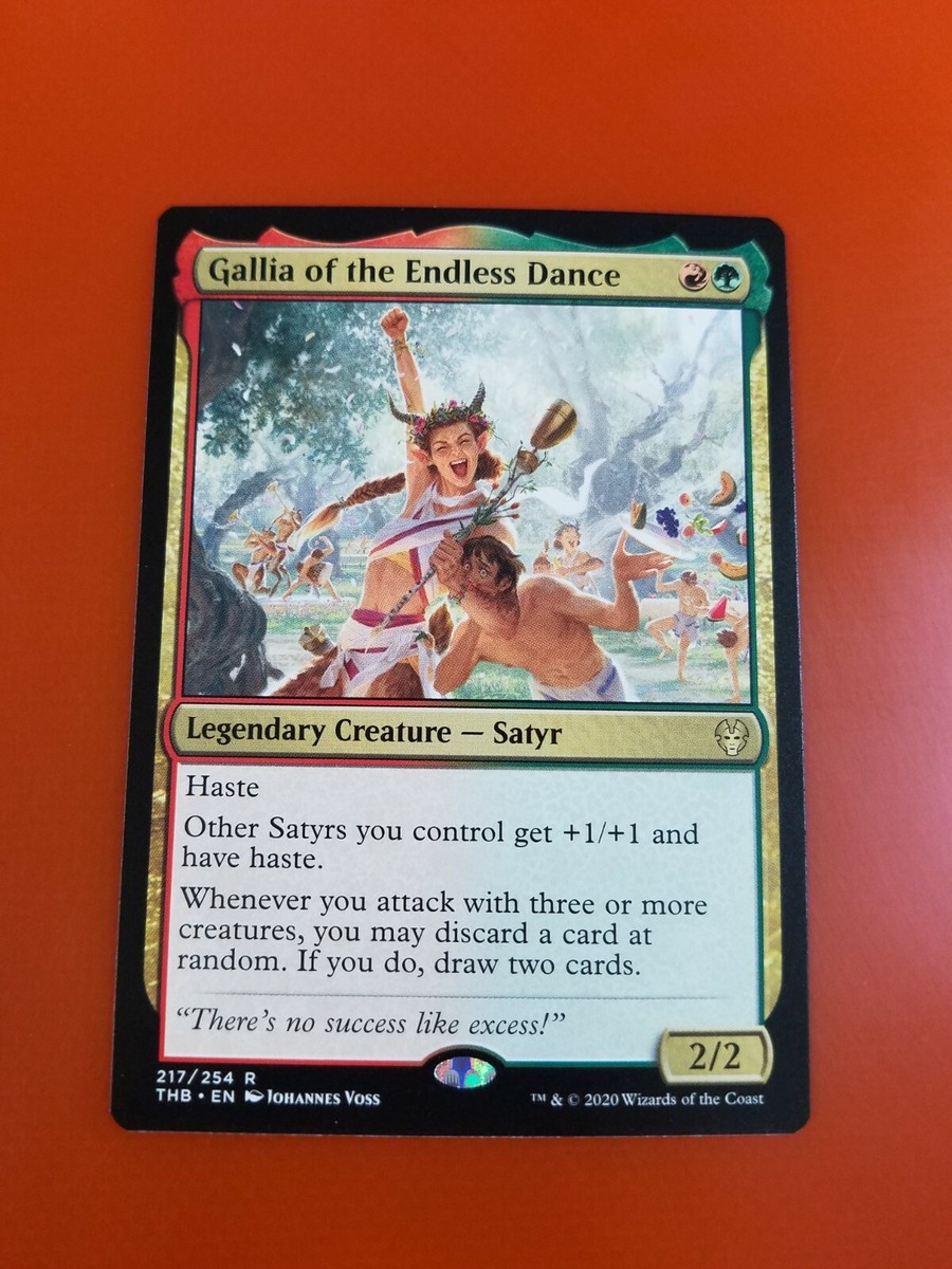 1x Gallia of the Endless Dance | Theros Beyond Death | MTG Magic