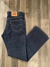 Vintage 2002 Levis Strauss 517 Jeans Mens 38x32 Boot Cut Denim Y2K (F113)