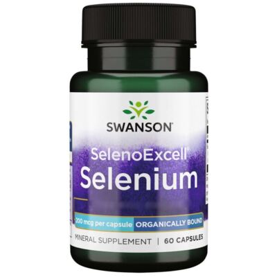 Swanson, Selenoexcell Selenium, 200mcg, 60 Kapseln - Blitzversand