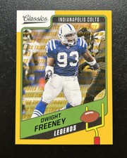 2021 Panini Classics Dwight Freeney Timeless Tributes Gold 3/99 #133