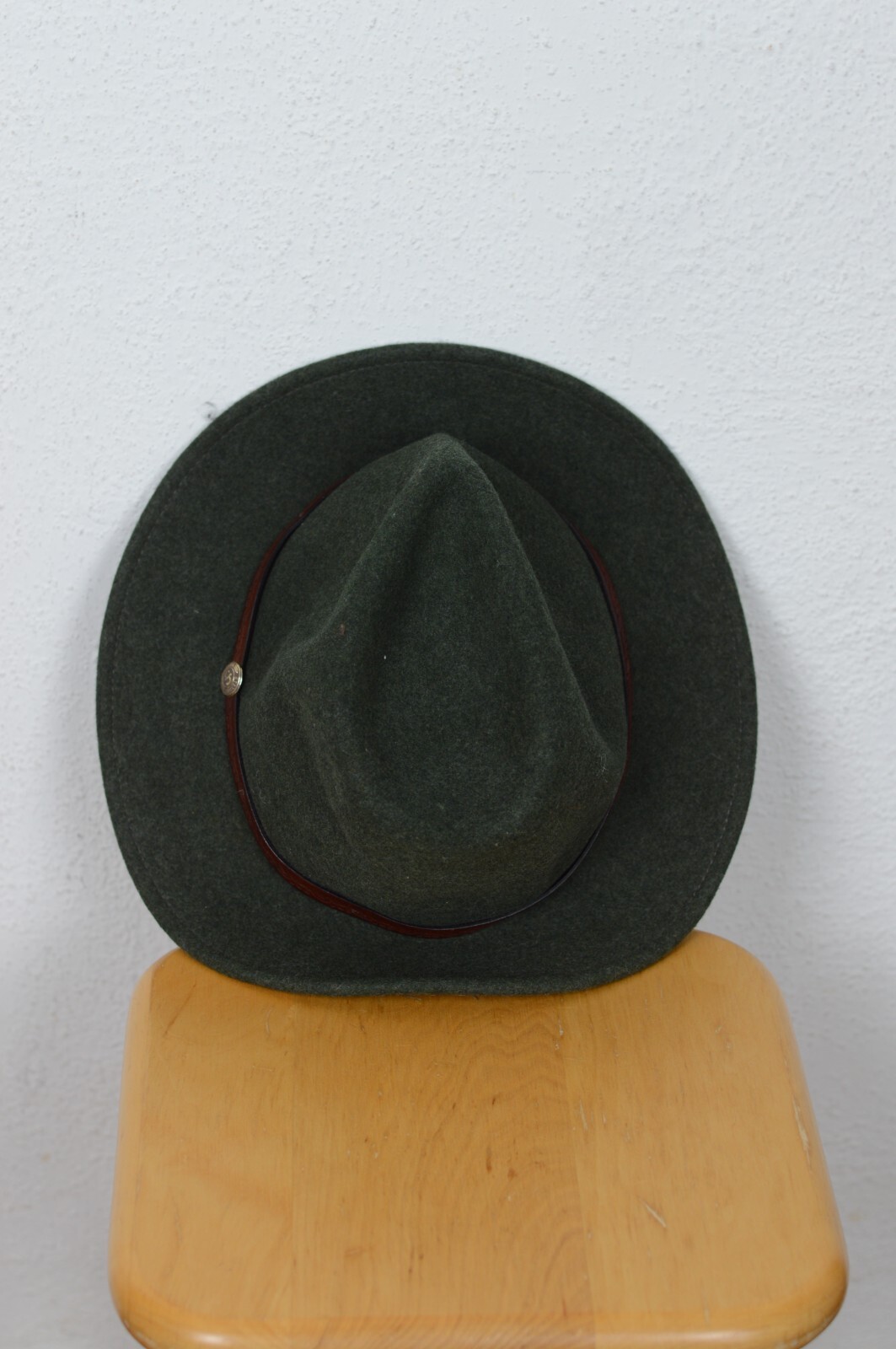 Stetson Green Western Cowboy Fedora Hat Made in USA