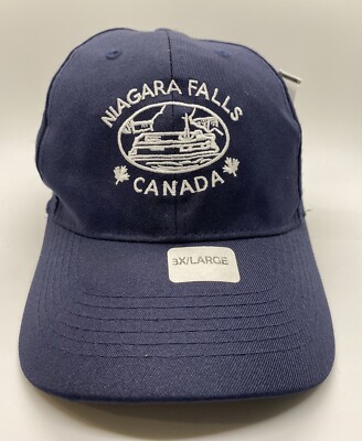 Niagara Falls Cap Hat Adult Adjustable Blue 100% Polyester | eBay