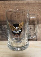 Vintage Harley Davidson Est. 1903 Made in USA Glass Beer Mug