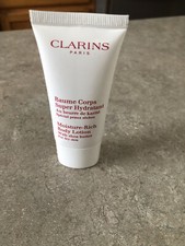 Clarins Moisture Rich Body Lotion .9 oz NEW Sealed 