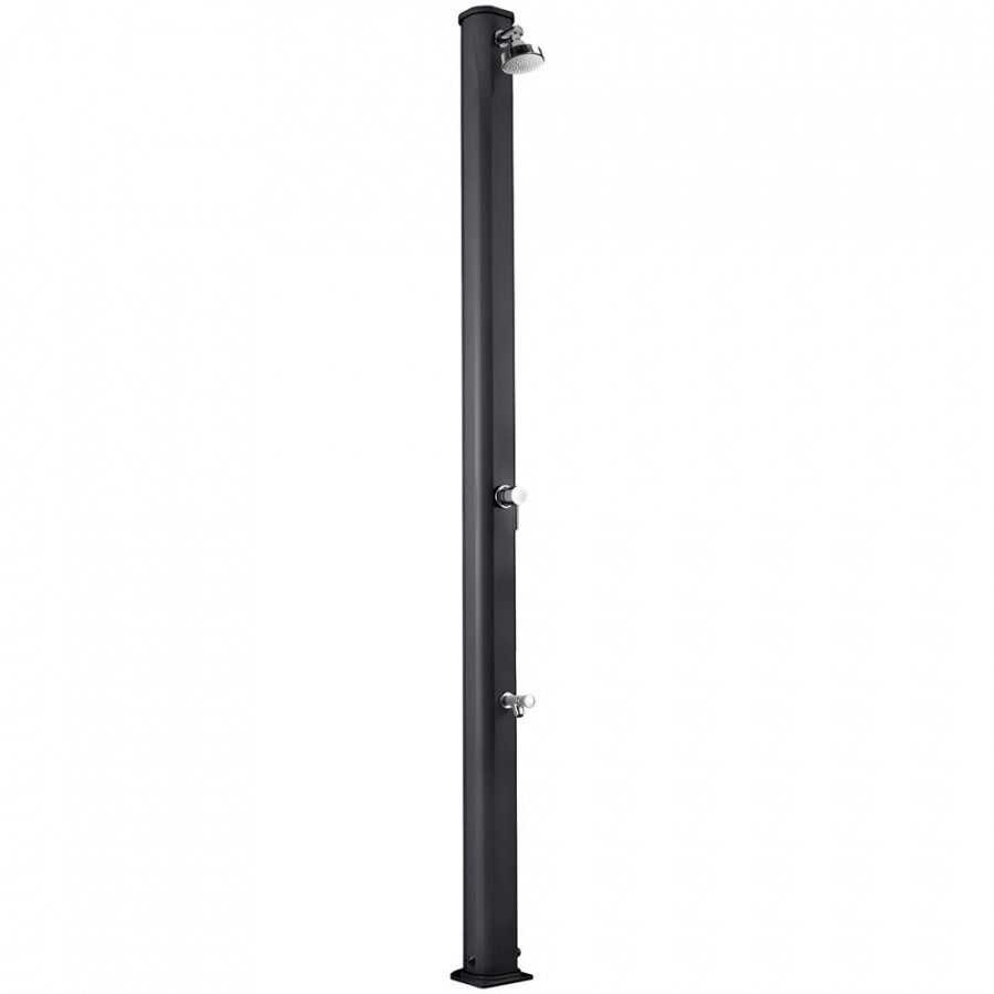 Doccia Solare Arkema Jolly S 25 Lt Colore Antracite Con Lavapiedi - Per Esterni,