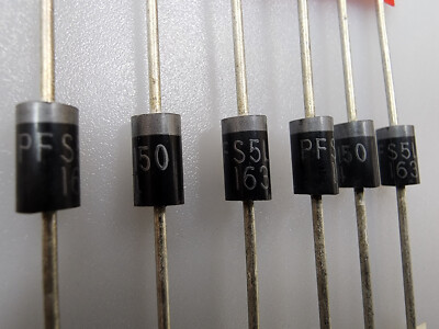 Diodo 10 Pz/lotto SR5150 SB5150 MBR5150 DO-201AD 5A