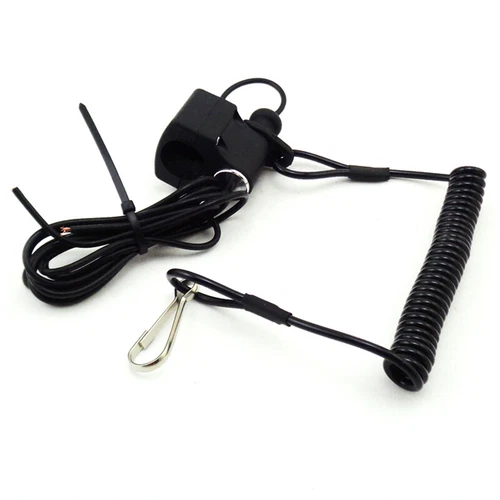 ATV Tether Pull Kill Switch For Yamaha Blaster 200 Banshee Warrior 350 YFZ450R - Picture 2 of 8