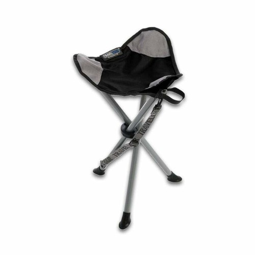Folding Slacker Chair Tripod Camping Fishing Stool Portable Travel Chair Compact - Picture 1 of 7