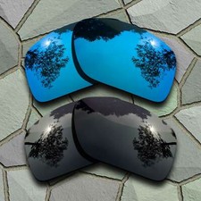 Blue Grey Black Lenses Replacement For-Oakley Straightlink Polarized