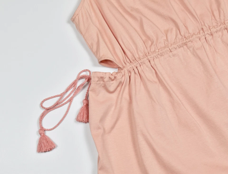 CLUB MONACO by Ralph Lauren Damen Janou Top T-Shirt Trikot Baumwolle Quasten ... - Bild 3 von 4