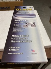 OLSON 2061505 PORTABLE BAND SAW BLADE 44 7/8"x1/2" 18TPI BRAND NEW IN BOX