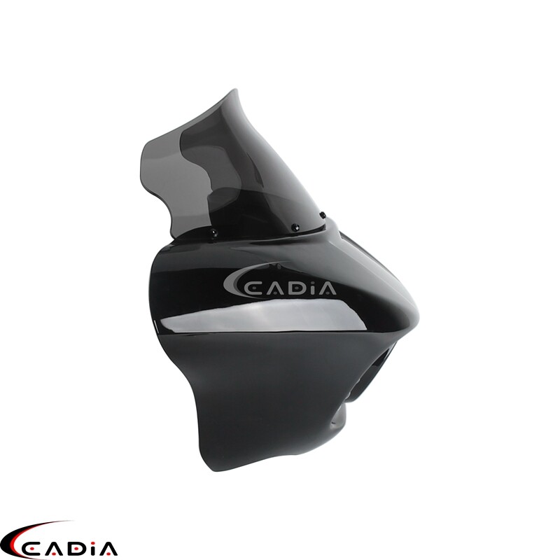 Front Fairing W/ LED Headlight Turn Signals Light For Harley Fat Bob FXFB FXFBS