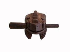 FROG GUIRO FROG SOUND PERCUSSION FROG SHAPED PERCUSSION