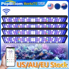 4PCS PopBloom WiFi Lights Aquarium Led For Reef Aquarium Coral Marine Fish Tank