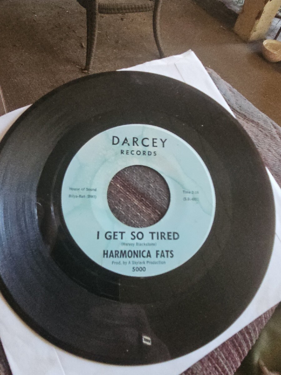 英7” Harmonica Fats Tore Up / I Get So Tired SS184 STATESIDE /00080 7